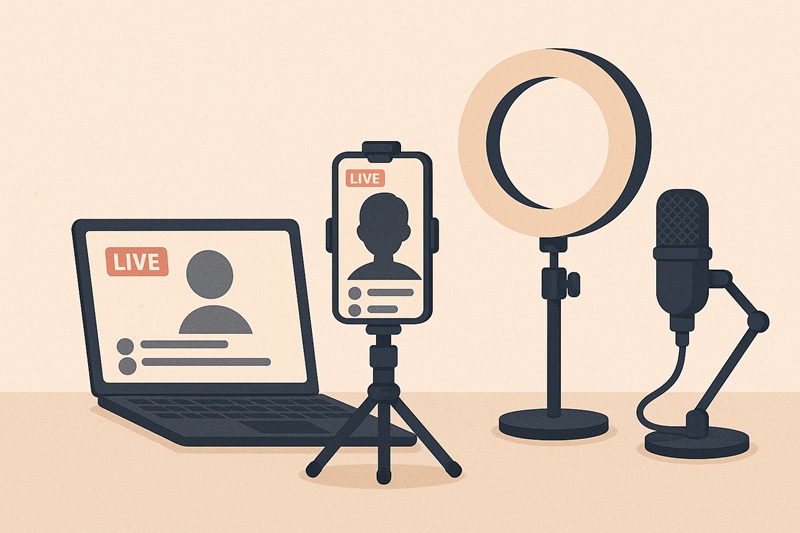 công cụ livestream