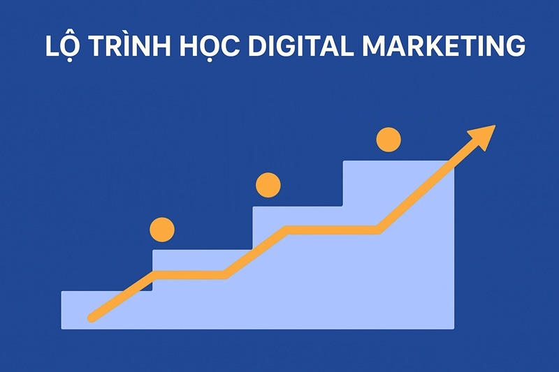 lộ trình học digital marketing