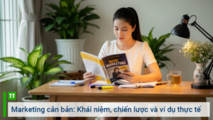 Marketing căn bản. Khái niệm, chiến lược và ví dụ thực tế
