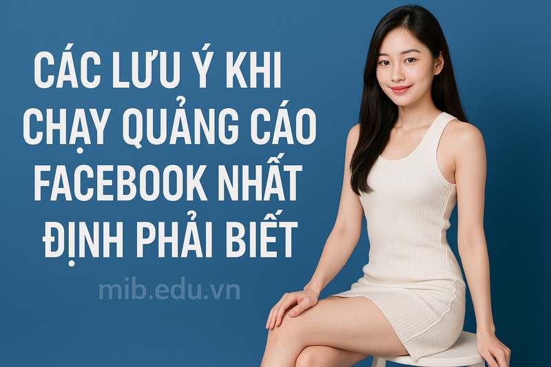 các lưu ý khi chạy quảng cáo facebook