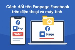 cách đổi tên fanpage