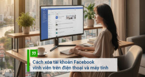 Cách xóa tài khoản Facebook vĩnh viễn trên điện thoại và máy tính