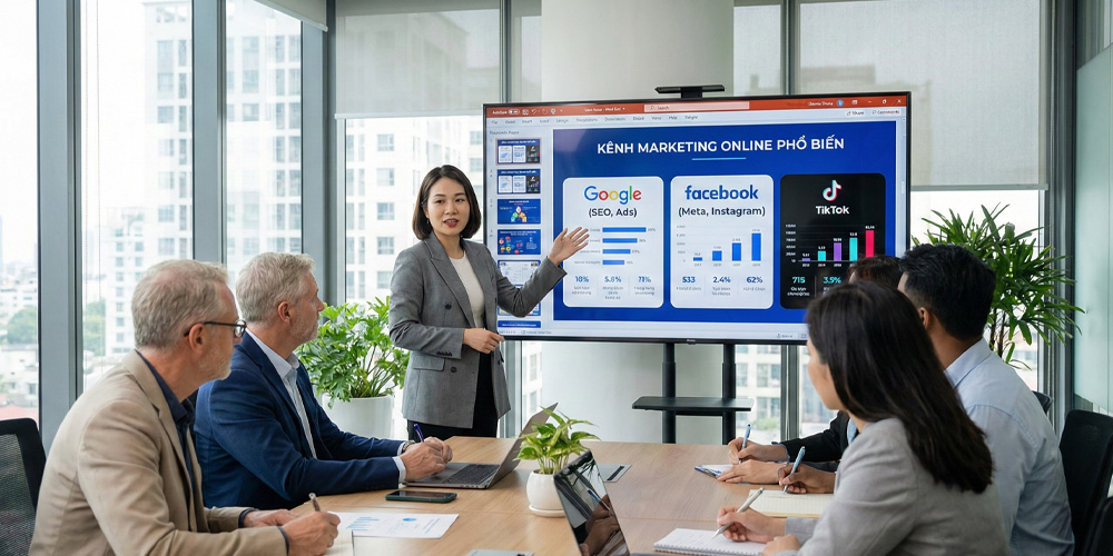 Marketing online là gì Người mới cần học những gì trước tiên