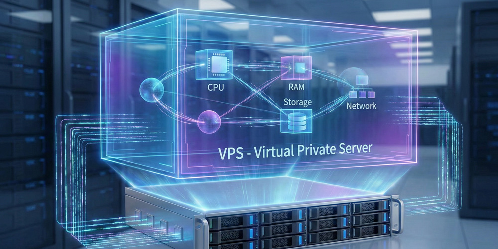 VPS là gì So sánh VPS với Hosting và Server vật lý