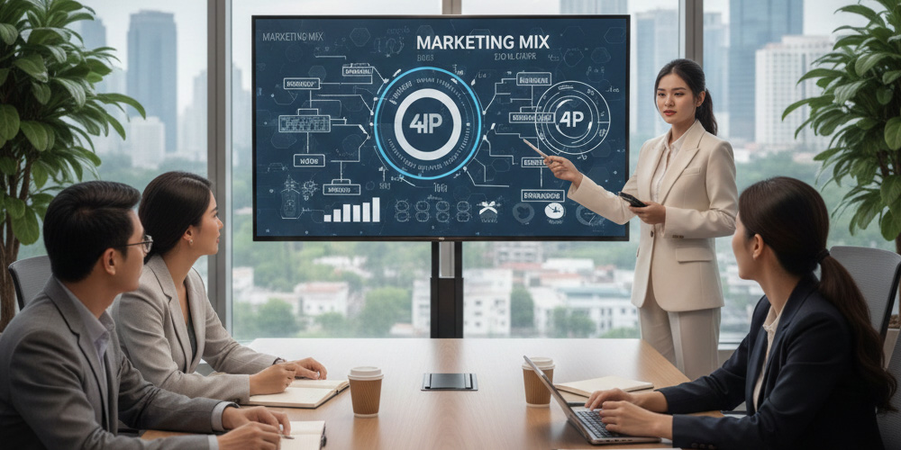 Marketing Mix là gì Ví dụ dễ hiểu cho người mới bắt đầu